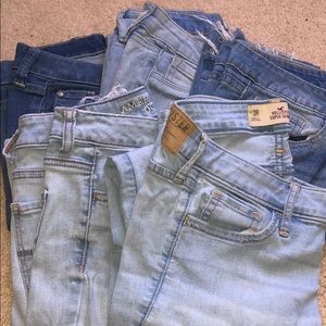 light wash jeans